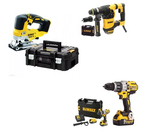 Zestaw Combo DCD996P2 + D25334K + DCS334NT DEWALT
