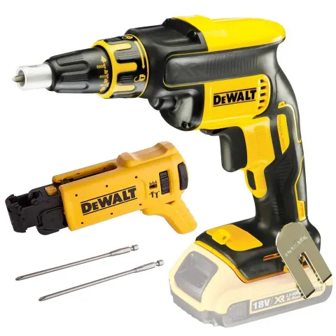 Wkrętarka do płyt G/K DCF620NT body + adapter na taśmy (bez kufra) DEWALT