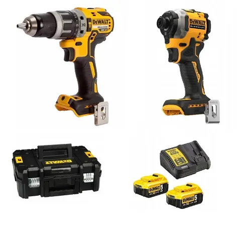 Zestaw Combo DCD796 + DCF850 2 × 5,0Ah DCK265P2T (kufer TSTAK) DEWALT