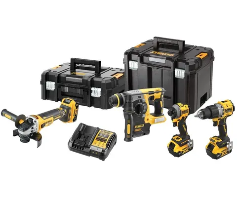 Zestaw Combo DCD796 + DCF850 + DCG409 + DCH273 + 3 × 5,0Ah - DCK429P3T DEWALT