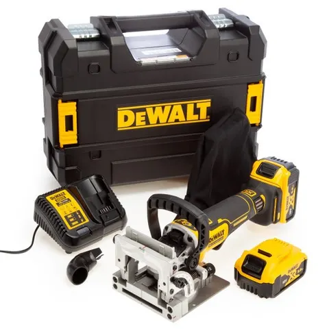 Frezarka do wpustów LAMELLO - lamelownica - 2 × 5,0Ah DCW682P2 DEWALT
