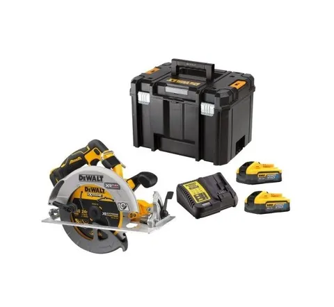 Pilarka tarczowa 18/54V 190mm FLEXVOLT ADVANTAGE 2 × 5,0Ah PowerStack DCS573H2T DEWALT