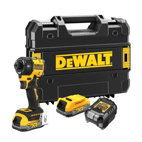 Zakrętarka udarowa 18V 57Nm hydrauliczna 2 × 1,7Ah PowerStack DCF870E2T DEWALT