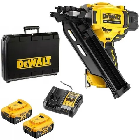 Gwoździarka 18V do konstrukcji szkieletowych 63-90mm 33° DCN930P2 DEWALT