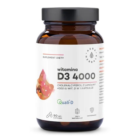 Aura Herbals Witamina D3 4000 (90kap)