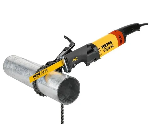 Pilarka szablasta 1400W TIGER SR Set z regulacją obrotów, imadłem łańcuchowym REMS