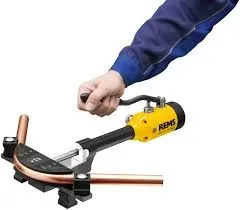 Giętarka hydrauliczna do rur miedzianych Ø10–32 mm, Ø⅜–⅞" Hydro-Swing SET 12+15+18+22 REMS