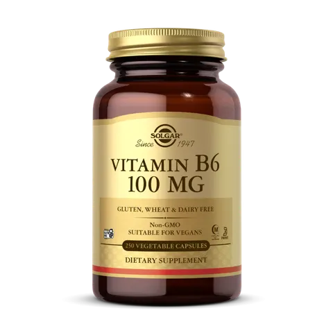 Solgar Witamina B6 100mg (250kap)