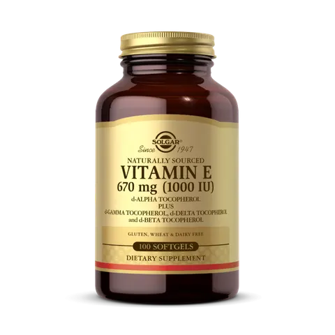 Solgar Witamina E 670mg 1000IU(100softgels)