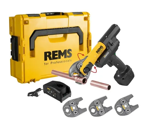 Zaciskarka do rur REMS MINI-Press 14,4V ACC 1x2,5Ah + 3 szczęki U16+20+25 REMS 578903R220
