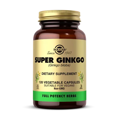 Solgar Super Ginkgo Miłorząb Japoński (120 kap)