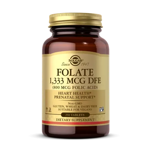 Solgar Folic Acid 800mcg (250tab)