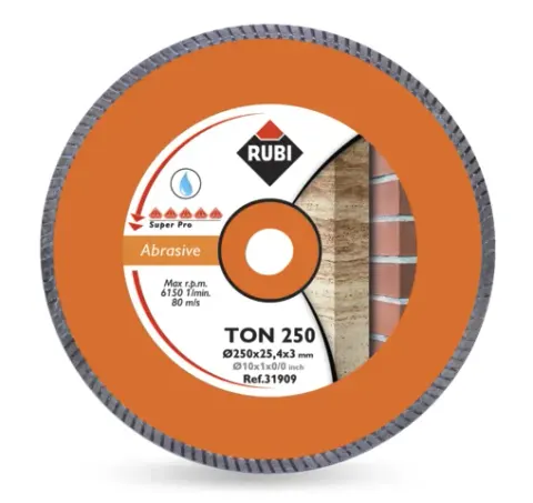 Tarcza diamentowa do betonu, cegły TON 250mm SUPERPRO