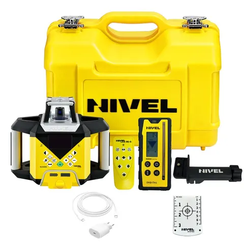Laser obrotowy NL620G Digital zielony (poziom/pion/spadki) Nivel System0