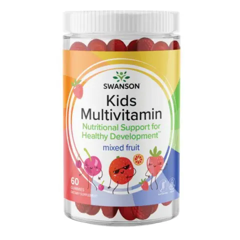 Swanson Kids Multiwitamina Mix friut ( 60 żelek) dla dzieci