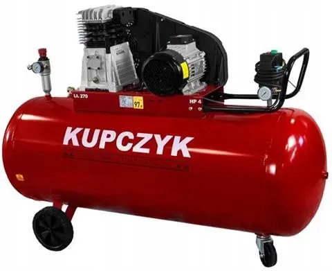 Kompresor 2-tłokowy 270l 530l/min400V KK530/270 KUPCZYK