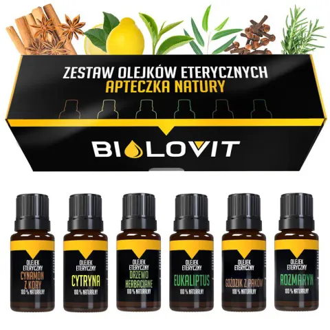 Bilovit Zestaw olejków eterycznych - Apteczka Natury