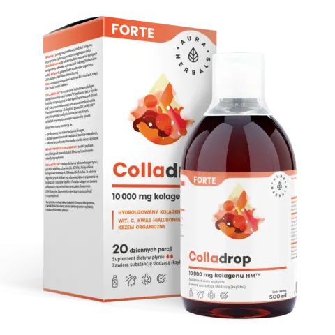 Aura Herbals Colladrop Forte kolagen morski 10000 mg (500 ml)