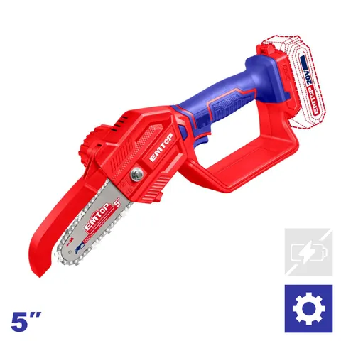 Piła łańcuchowa akumulatorowa 20V 5" ELGA2058 EMTOP