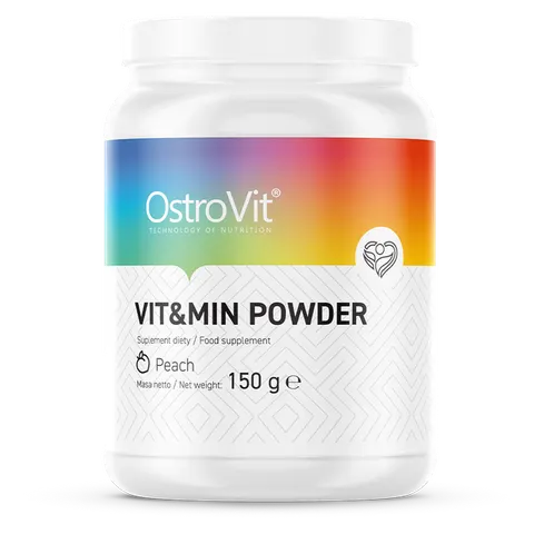 OstroVit VIT&MIN w proszku brzoskwiniowy (150g)