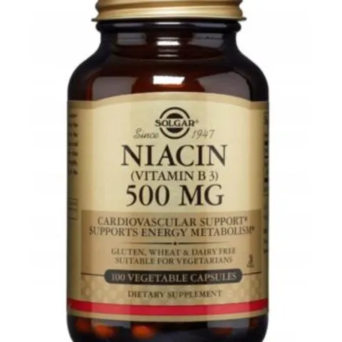 Solgar Niacin Niacyna 500mg(100kap)