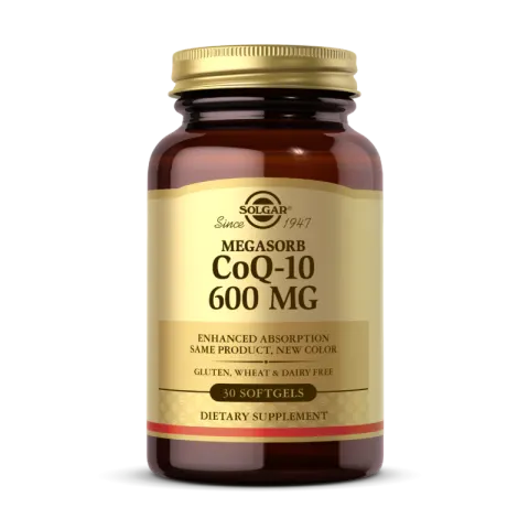 SOLGAR Megasorb CoQ-10 600 mg - Koenzym Q10 600 mg (30 kaps.)