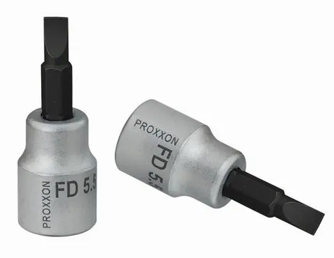 Nasadka z końcówką wkrętaka 4,0mm - 3/8 cala - 50mm PROXXON