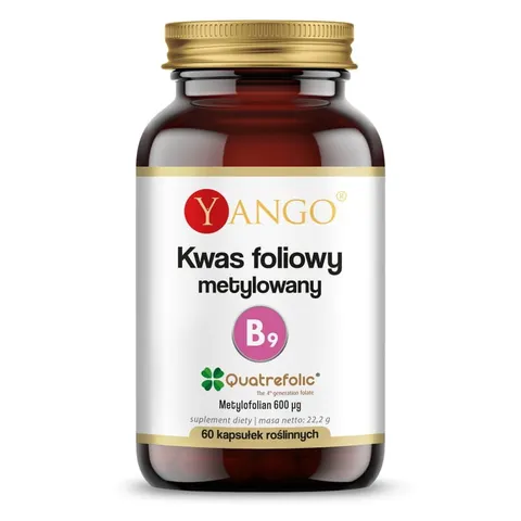 Yango Kwas foliowy metylowany Quatrefolic (60 kap)