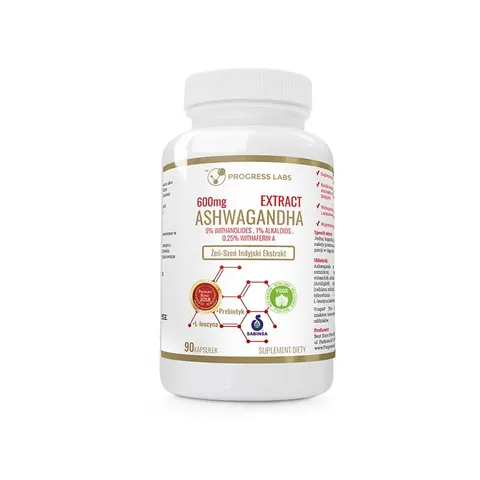 Progress Labs Ashwaganada 600mg (90kap)