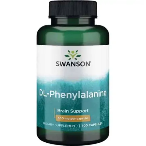 Swanson DL-Phenylalanine DL-fenyloalanina 500 mg (100kap)