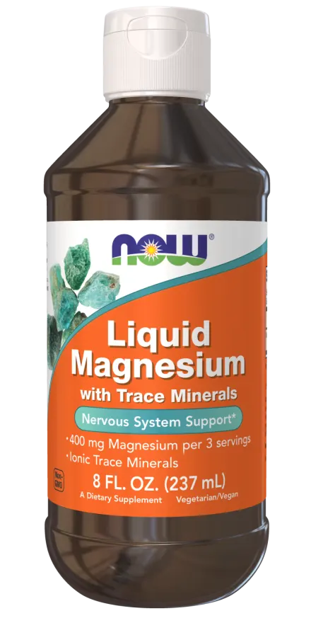 Magnesium Liquid 237 ml NOW FOODS