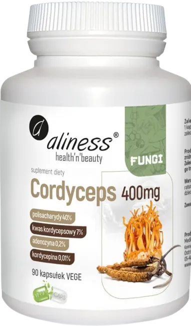 Aliness Cordyceps 400mg (90kap)