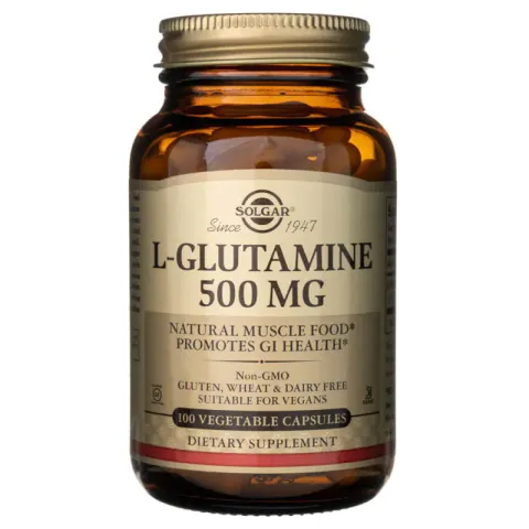 Solgar L-Glutamina 500 mg (100 kap)