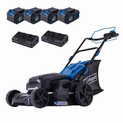 Kosiarka akumulatorowa 40V 47cm z napędem 20V BC-MP470-X SET XL x 2 SCHEPPACH