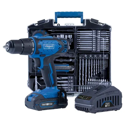 Zestaw narzędzi z wiertarko-wkrętarką 20V 2,0Ah 50Nm C-DTB74/1-X SCHEPPACH