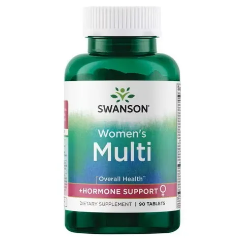 Swanson Women's Multi plus Hormone Support (90tab)