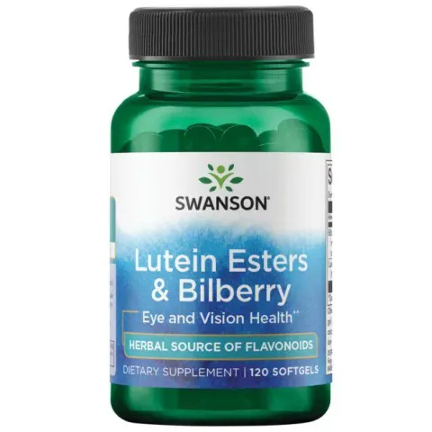 Swanson Luteina Esters & Bilberry Borówka (120kap)