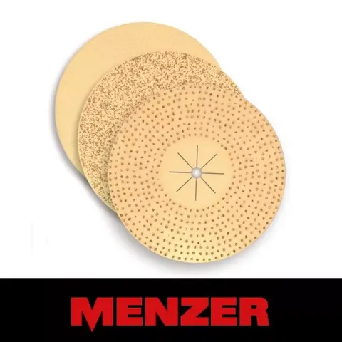 Dysk ścierny 225mm ze spiekiem ŚREDNIE ziarno MENZER