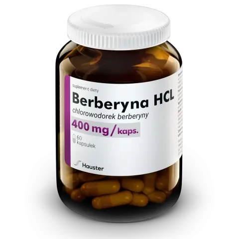 Hauster Berberyna HCL 400mg (60kap)