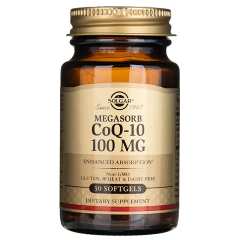 Megasorb CoQ-10 - Koenzym Q10 - Kaneka 100 mg 30 kaps. Solgar