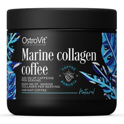 OstroVit Kawa z Kolagenem Morskim 150 g naturalny
