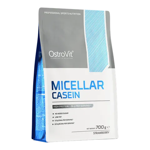 OstroVit Kazeina Micelarna 700 g truskawkowy
