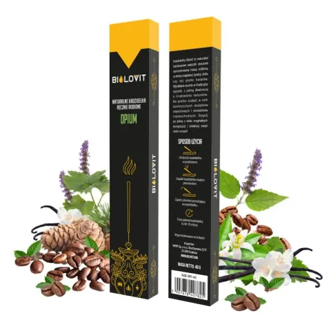 Bilovit Naturalne kadzidełka zapachowe Opium - 40 g
