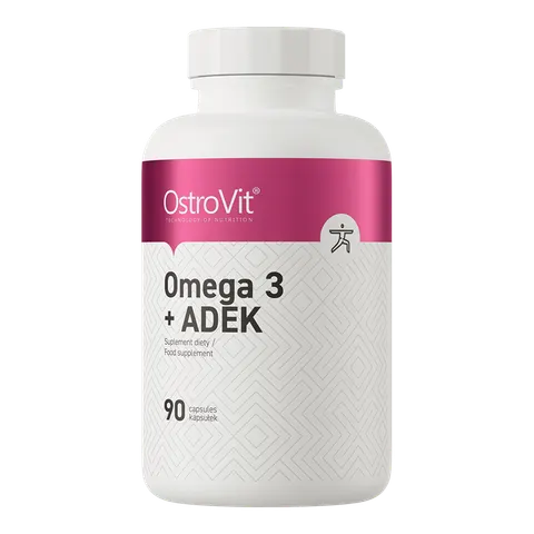 OstroVit Omega 3 + ADEK (90 kap)