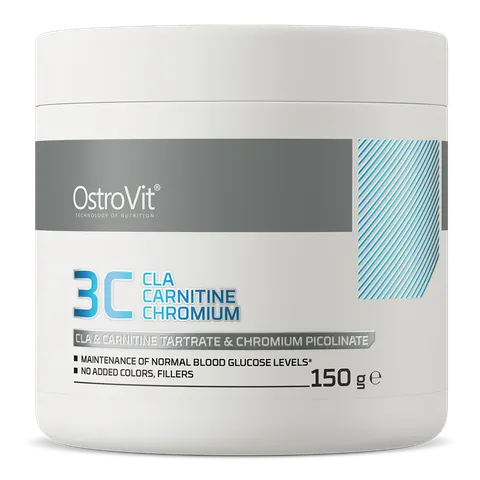 OstroVit 3C CLA Carnitine Chromium 150 g lemoniady malinowej z miętą