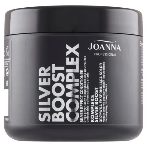 JOANNA PROFESSIONAL Odżywka do włosów eksponująca kolor SILVER BOOST COMPLEX, 500 g