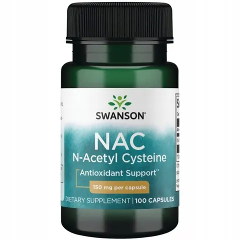 Swanson NAC 150mg (100 kap) (N-acetylocysteina)