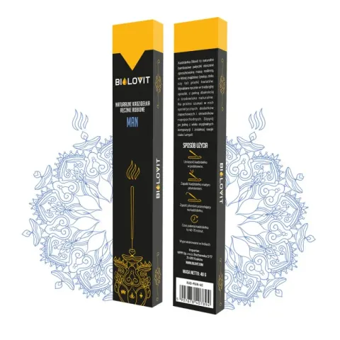 Bilovit Naturalne kadzidełka zapachowe Man - 40 g