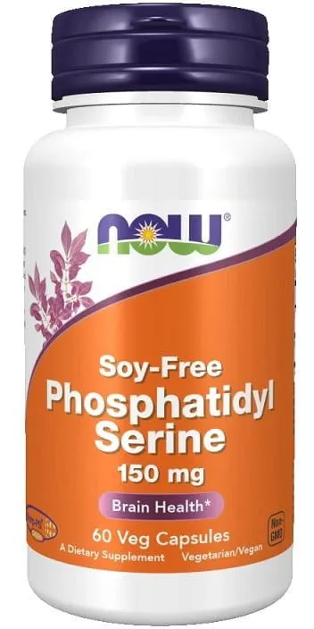 Now Foods Fosfatydyloseryna 150mg (60kap)
