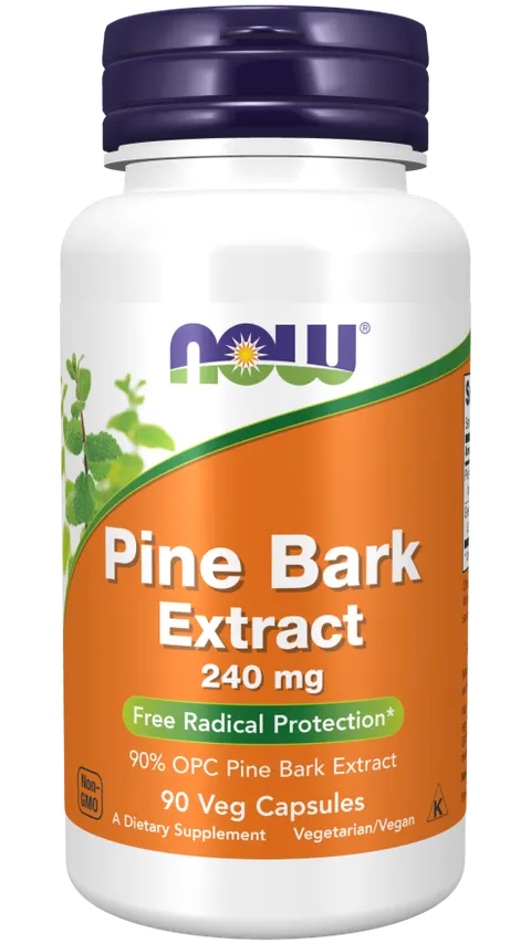 Now Foods Pine Bark Ekstrakt z kory sosny 240 mg (90kap)
